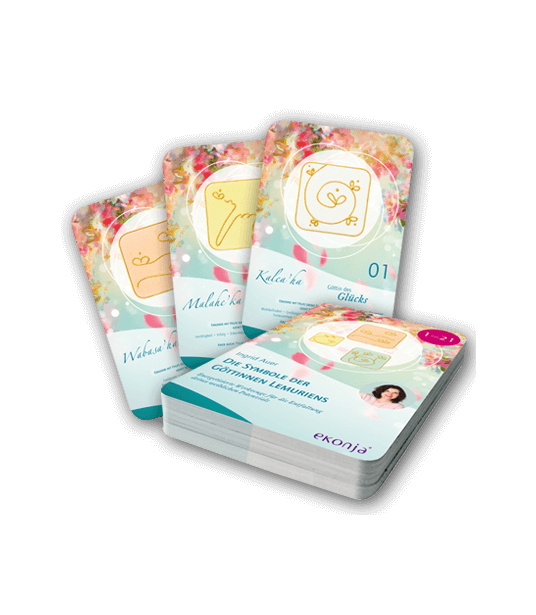 Energized cards \"The Symbols of the Goddesses of Lemuria\" Ingrid Auer Engel - 1
