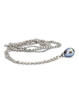 Fantasy Halskette mit Pfauenperle Trollbeads - das Original - 2