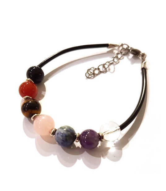 Healing stone bracelet Chakra Steindesign - 1