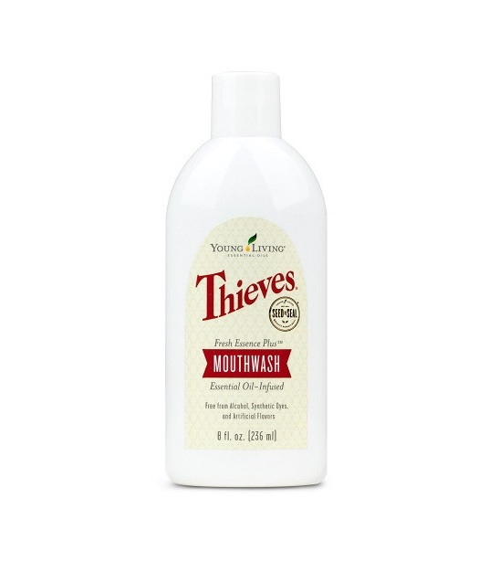 Thieves® Fresh Essence Plus Mouthwash Young Living Essential Oils - 1 Thieves® Fresh Essence Plus Mouthwash Young Living Essential Oils - 1