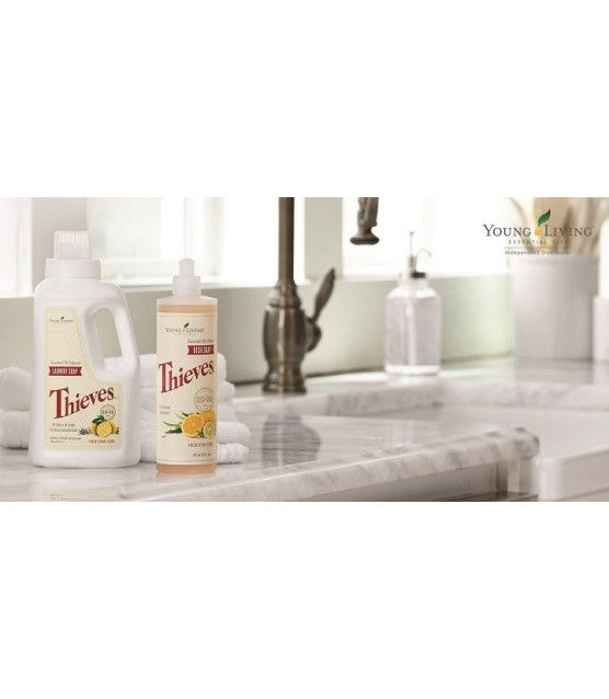 Thieves® Dishwashing Liquid - Young Living Dish Soap Young Living Essential Oils - 2