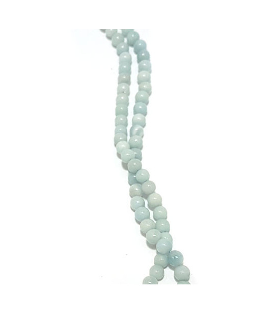 Amazonit, Kugelstrang 4mm - 1 Amazonit, Kugelstrang 4mm - 1