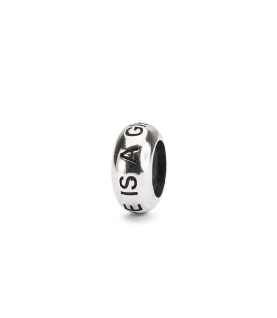 My Life is a Gift Spacer Trollbeads - das Original - 2