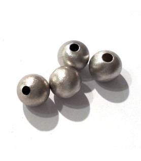 copy of Hohlringe 4,5mm, 10 Stück, Silber rhodiniert  - 1