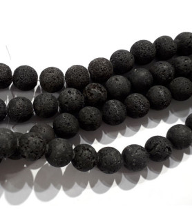 Lava black, ball string  - 1