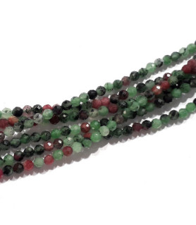 copy of Ruby Zoisite, Strand round 8mm  - 1