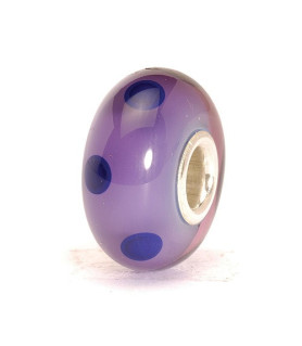 Purple Dots - retired Trollbeads - das Original - 1