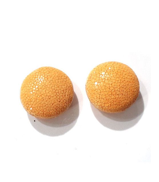 Rochenleder Disc mandarine (1 Stück)  - 1