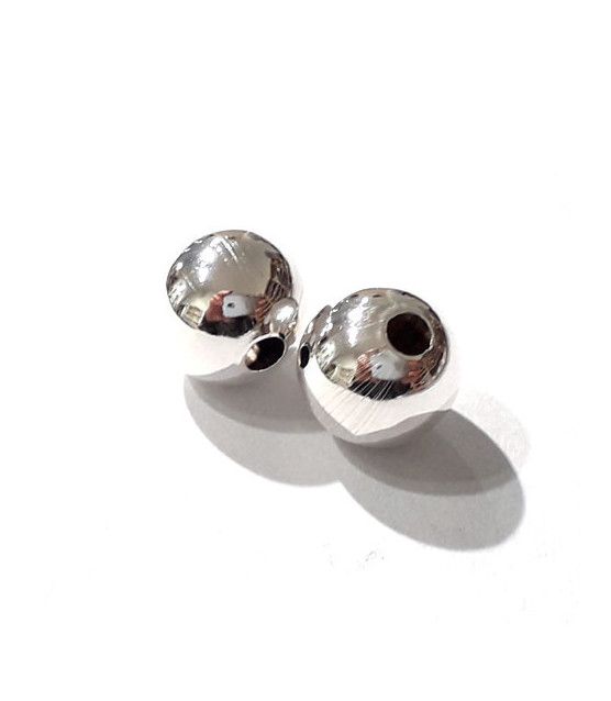 Ball 8 mm silver (4 pieces)  - 1