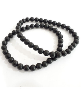 Shungite Bracelet 6mm  - 2