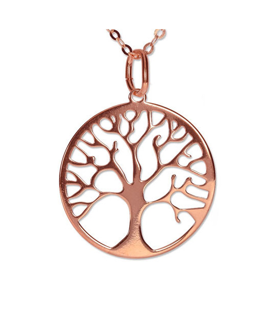 copy of Tree of Life Pendant silver 15mm  - 1