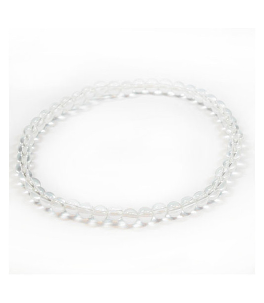 Rock Crystal Bracelet round 4mm  - 3