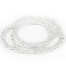 Bergkristall Kugel-Armband 4mm  - 4