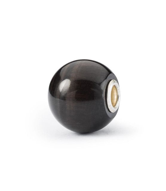 Jumbo Round Black Tiger Eye - Trollbeads Trollbeads - das Original - 1