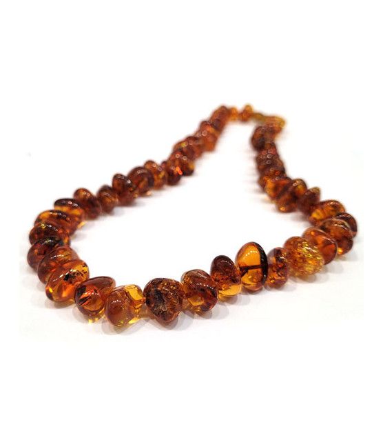 Amber Necklace Tumble 10 - 14mm  - 1