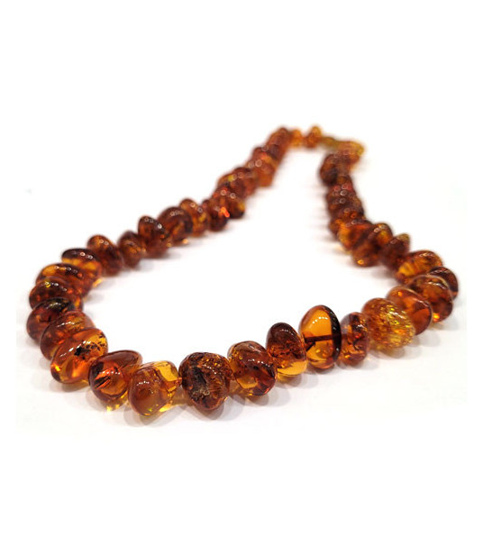 Amber Necklace Tumble 10 - 14mm  - 1