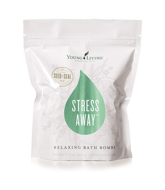 Young Living Stress Away® Relaxing Bath Bombs Young Living Essential Oils - 1