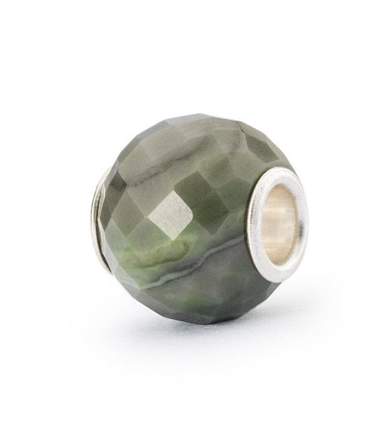 Round Green Calcite Facet - Trollbeads Trollbeads - das Original - 1