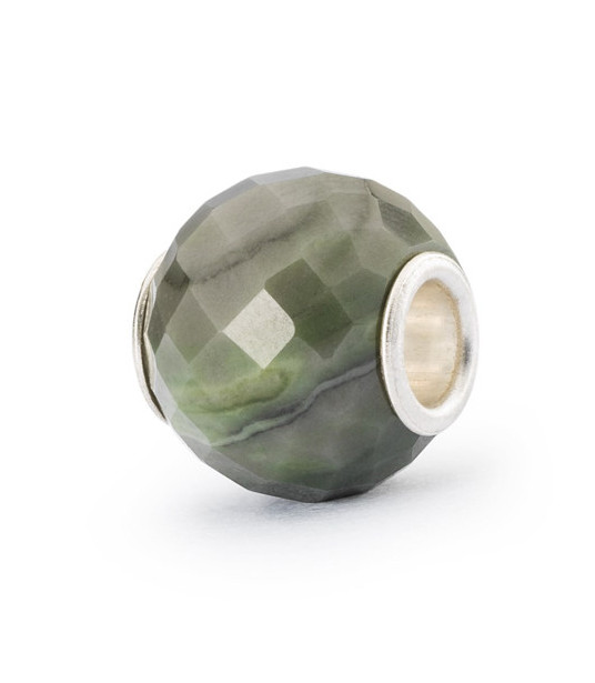 Round Green Calcite Facet - Trollbeads Trollbeads - das Original - 1