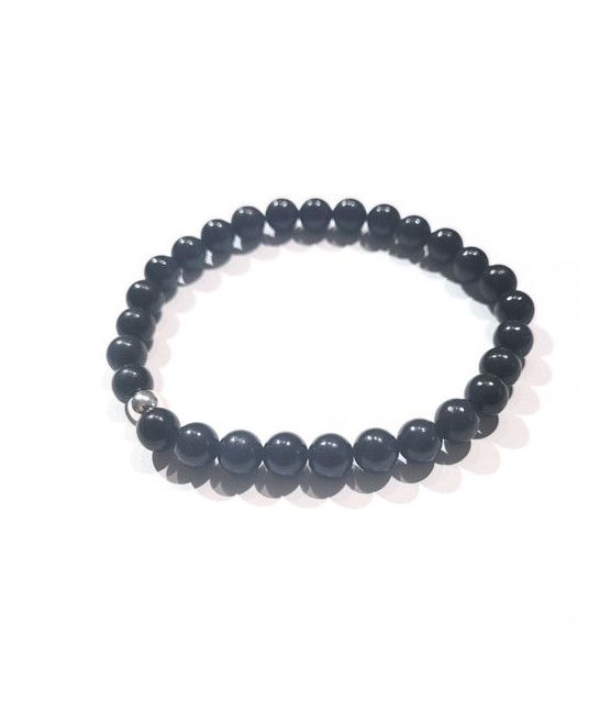 Shungite Bracelet 6mm  - 1