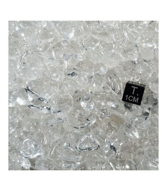 Bergkristall Trommelsteine mini 1 kg  - 1
