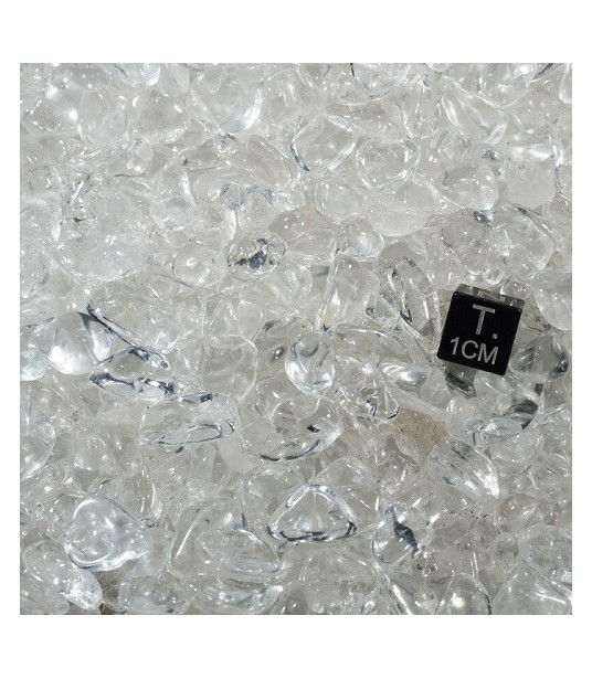 Bergkristall Trommelsteine mini 1 kg  - 1
