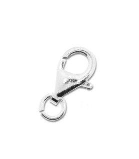 carabiner 11mm, silver  - 1