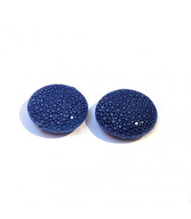 Stingray Leather Disc (1 pcs.) dark blue  - 1