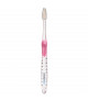 Toothbrush Shungite + gold, pink  - 1