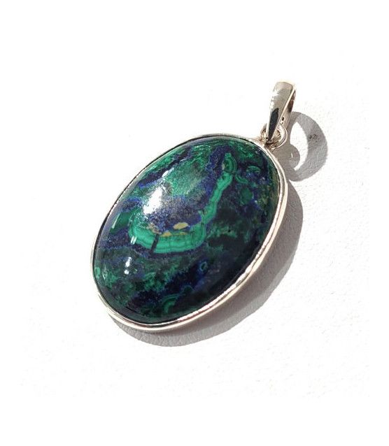 Azurite Malachite  Pendant  - 1