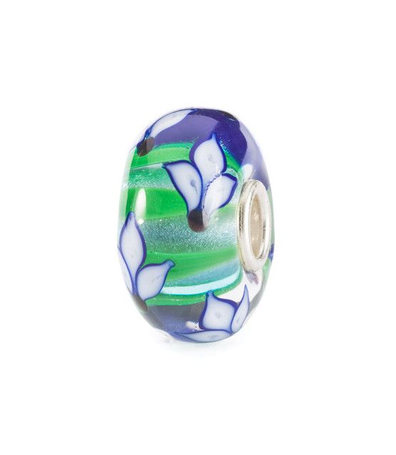 Blaue Iris - Trollbeads  - 1