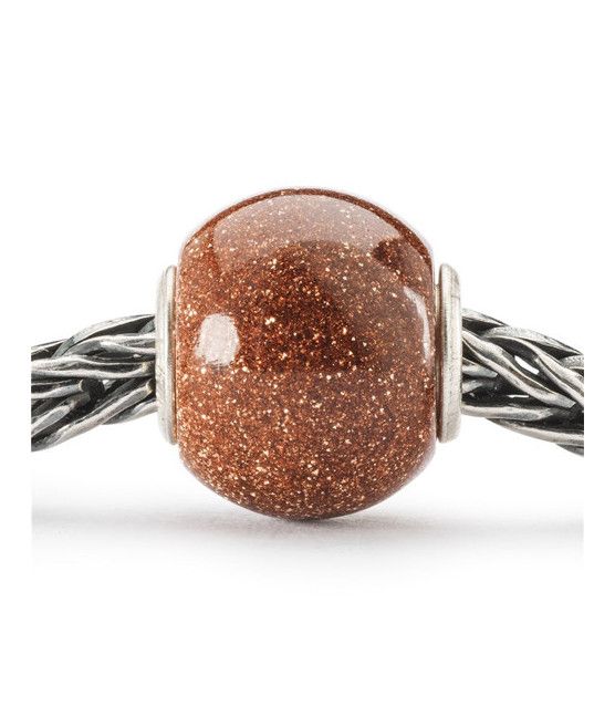 Round Brown Goldstone - Trollbeads Trollbeads - das Original - 2