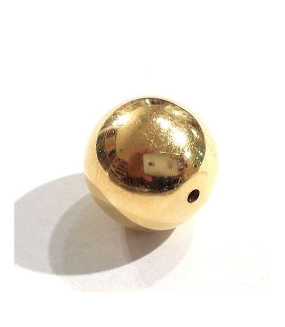 Ball 14 mm silver gold plated  - 1