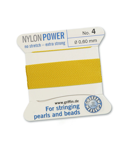 Nylon Power Perlseide gelb Griffin - 1