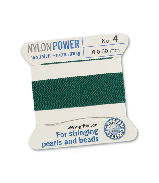 Nylon Power Perlseide grün Griffin - 1
