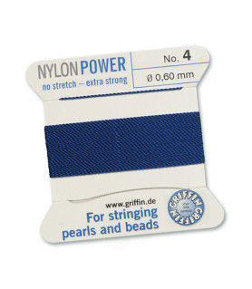 Nylon Power Perlseide dunkelblau Griffin - 1