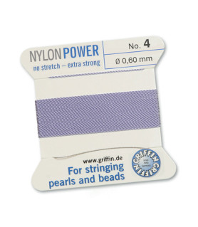 Nylon Power Perlseide lila Griffin - 1