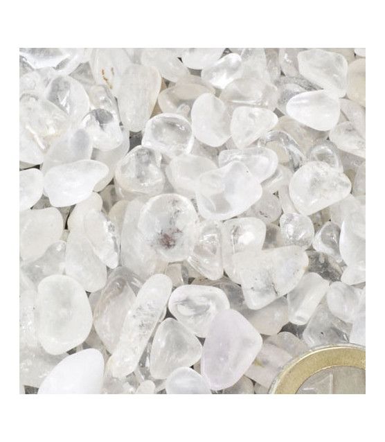 Bergkristall Trommelsteine mini 5-9 mm  - 2