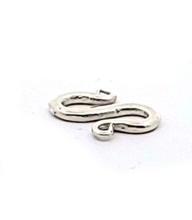 S-Clasp 12 mm, silver  - 1