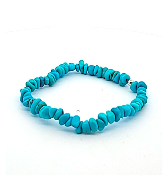 Turquoise bracelet Tumble S  - 1