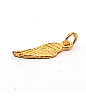 Angel wings silver gold-plated  - 2