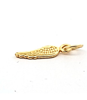Angel wings silver gold-plated  - 1