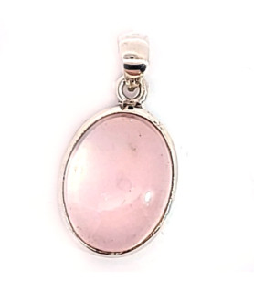 Rose quartz pendant  - 1