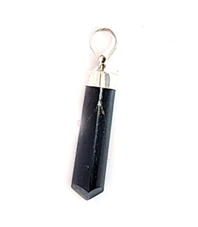 Schorl (black tourmaline) pendant  - 1