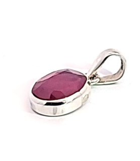 Tourmaline pink (rubellite) pendant  - 2