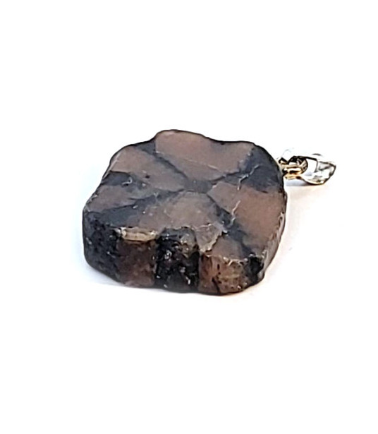Chiastolite pendant  - 1