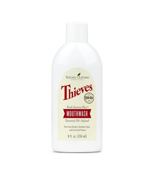 Thieves® Fresh Essence Plus Mouthwash Young Living Essential Oils - 1 Thieves® Fresh Essence Plus Mouthwash Young Living Essential Oils - 1