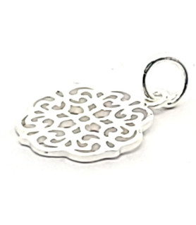 Mandala pendant, silver  - 1