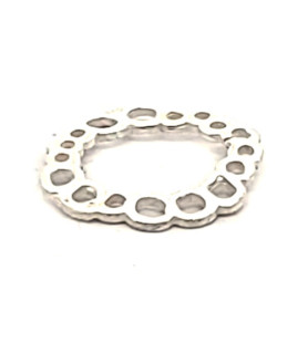 Silver element circle small, silver  - 1