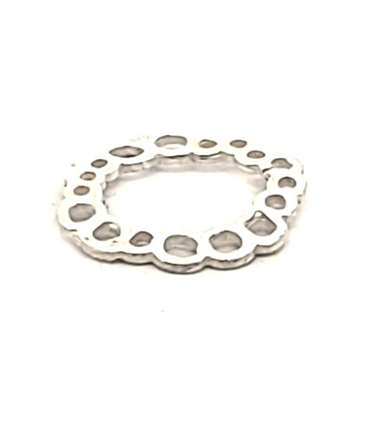 Silver element circle small, silver - 1 Silver element circle small, silver - 1